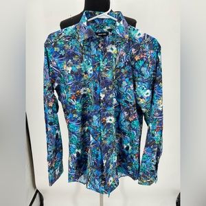 JARED LANG Casual Button Down- New- Large